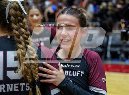 Thumbnail 1 in McKinney North vs. Flour Bluff (UIL 5A Volleyball Division I Final) photogallery.