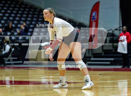 Thumbnail 3 in McKinney North vs. Flour Bluff (UIL 5A Volleyball Division I Final) photogallery.
