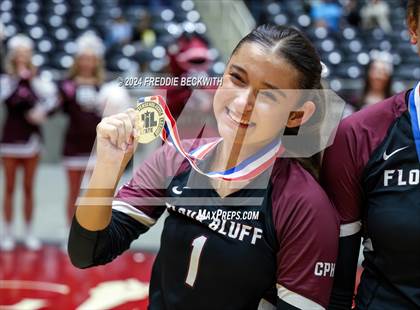 Thumbnail 3 in McKinney North vs. Flour Bluff (UIL 5A Volleyball Division I Final) photogallery.