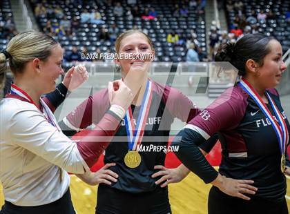 Thumbnail 3 in McKinney North vs. Flour Bluff (UIL 5A Volleyball Division I Final) photogallery.