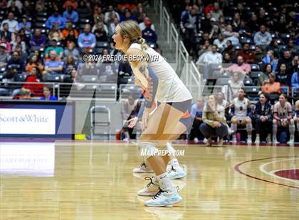 Thumbnail 2 in McKinney North vs. Flour Bluff (UIL 5A Volleyball Division I Final) photogallery.