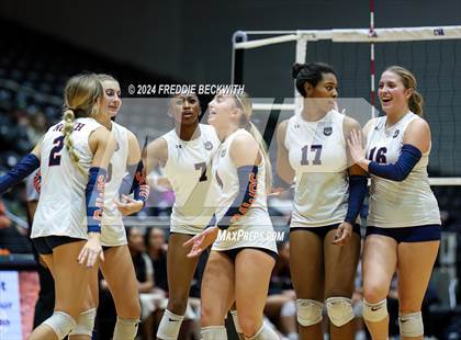 Thumbnail 1 in McKinney North vs. Flour Bluff (UIL 5A Volleyball Division I Final) photogallery.
