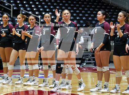 Thumbnail 2 in McKinney North vs. Flour Bluff (UIL 5A Volleyball Division I Final) photogallery.