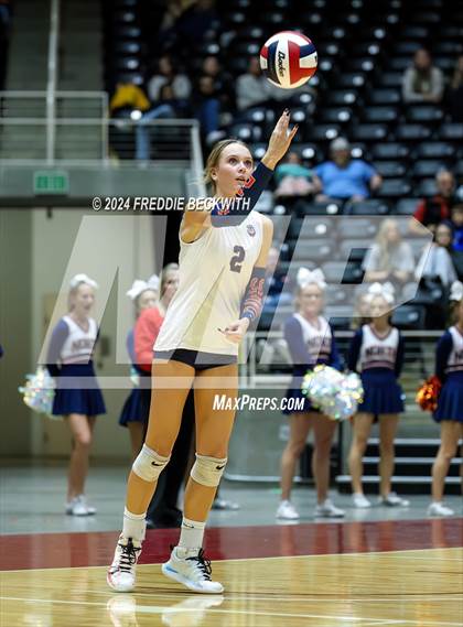 Thumbnail 1 in McKinney North vs. Flour Bluff (UIL 5A Volleyball Division I Final) photogallery.