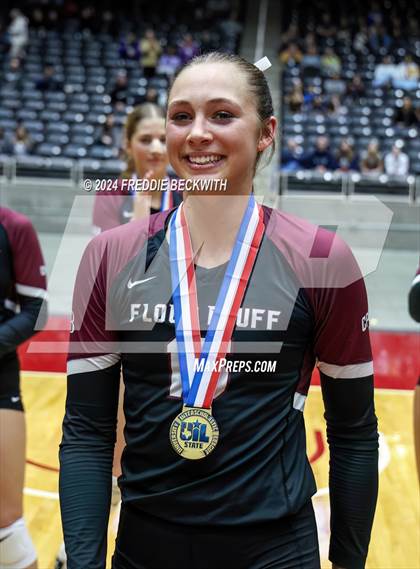 Thumbnail 2 in McKinney North vs. Flour Bluff (UIL 5A Volleyball Division I Final) photogallery.