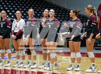Thumbnail 1 in McKinney North vs. Flour Bluff (UIL 5A Volleyball Division I Final) photogallery.