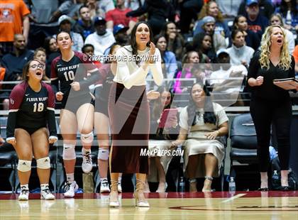 Thumbnail 3 in McKinney North vs. Flour Bluff (UIL 5A Volleyball Division I Final) photogallery.
