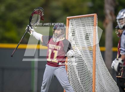 Thumbnail 3 in Marin Catholic vs. Whitney (CIF NCS Division I Round 1) photogallery.