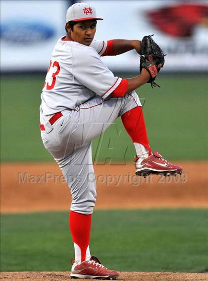 Thumbnail 3 in El Toro vs. Mater Dei (Anderson Bat Classic) photogallery.