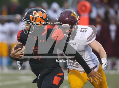 Thumbnail 1 in Edwardsville vs. Loyola Academy photogallery.