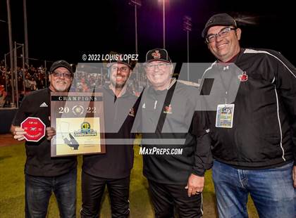 Thumbnail 2 in Notre Dame (SO) @ JSerra Catholic (CIF SS DIV 1 Championship Awards) photogallery.