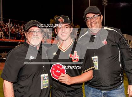 Thumbnail 2 in Notre Dame (SO) @ JSerra Catholic (CIF SS DIV 1 Championship Awards) photogallery.