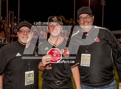 Thumbnail 2 in Notre Dame (SO) @ JSerra Catholic (CIF SS DIV 1 Championship Awards) photogallery.