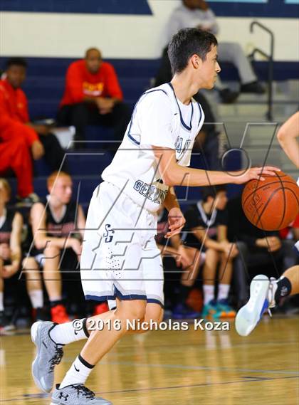 Thumbnail 3 in Oakwood vs. St. Genevieve (War on the Floor Extravaganza) photogallery.