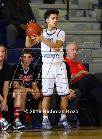 Thumbnail 1 in Oakwood vs. St. Genevieve (War on the Floor Extravaganza) photogallery.