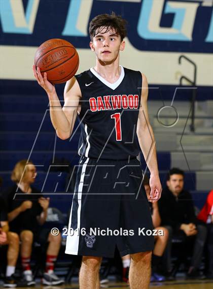 Thumbnail 1 in Oakwood vs. St. Genevieve (War on the Floor Extravaganza) photogallery.