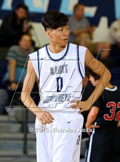 Thumbnail 2 in Oakwood vs. St. Genevieve (War on the Floor Extravaganza) photogallery.