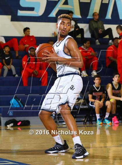 Thumbnail 1 in Oakwood vs. St. Genevieve (War on the Floor Extravaganza) photogallery.