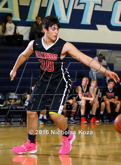 Thumbnail 1 in Oakwood vs. St. Genevieve (War on the Floor Extravaganza) photogallery.
