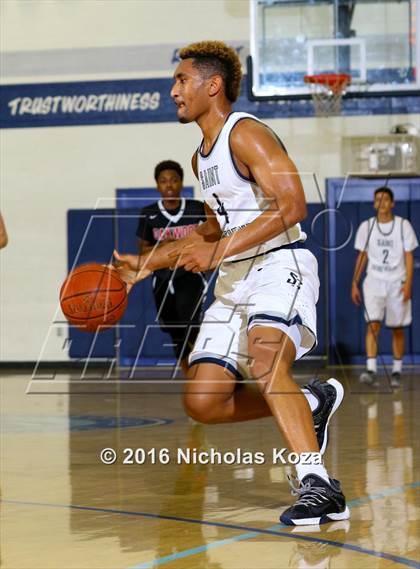 Thumbnail 1 in Oakwood vs. St. Genevieve (War on the Floor Extravaganza) photogallery.