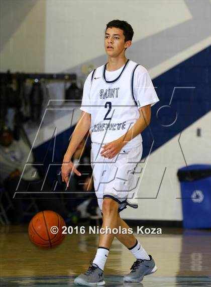 Thumbnail 2 in Oakwood vs. St. Genevieve (War on the Floor Extravaganza) photogallery.