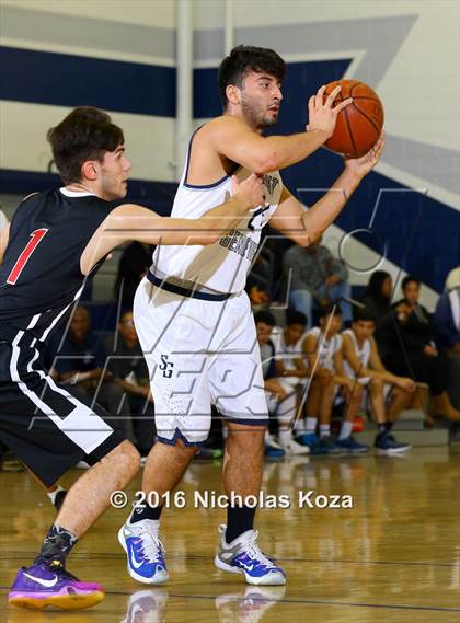 Thumbnail 2 in Oakwood vs. St. Genevieve (War on the Floor Extravaganza) photogallery.