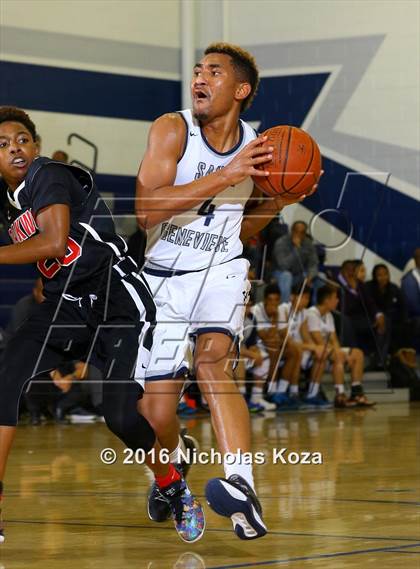 Thumbnail 3 in Oakwood vs. St. Genevieve (War on the Floor Extravaganza) photogallery.
