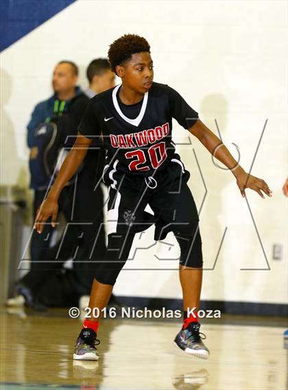 Thumbnail 3 in Oakwood vs. St. Genevieve (War on the Floor Extravaganza) photogallery.