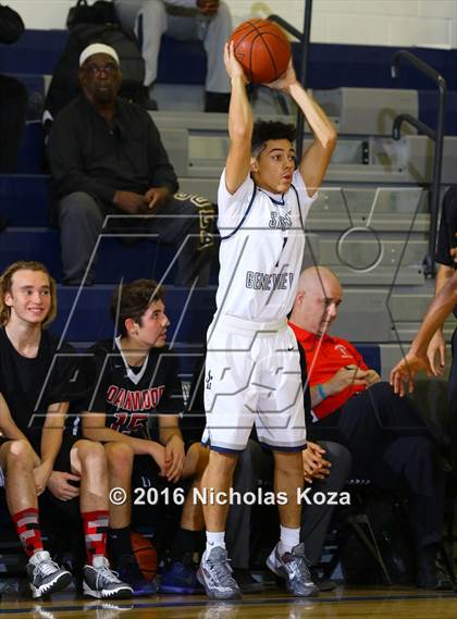 Thumbnail 2 in Oakwood vs. St. Genevieve (War on the Floor Extravaganza) photogallery.