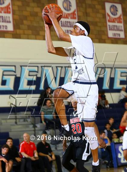 Thumbnail 1 in Oakwood vs. St. Genevieve (War on the Floor Extravaganza) photogallery.