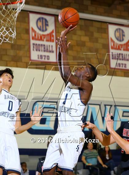 Thumbnail 1 in Oakwood vs. St. Genevieve (War on the Floor Extravaganza) photogallery.