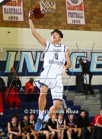 Thumbnail 2 in Oakwood vs. St. Genevieve (War on the Floor Extravaganza) photogallery.