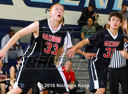 Thumbnail 2 in Oakwood vs. St. Genevieve (War on the Floor Extravaganza) photogallery.