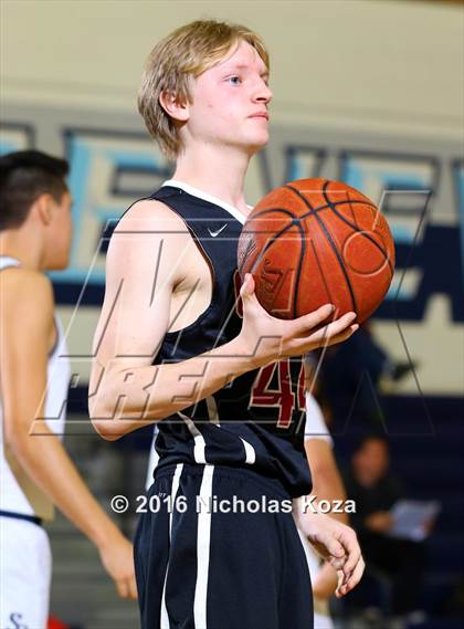 Thumbnail 3 in Oakwood vs. St. Genevieve (War on the Floor Extravaganza) photogallery.