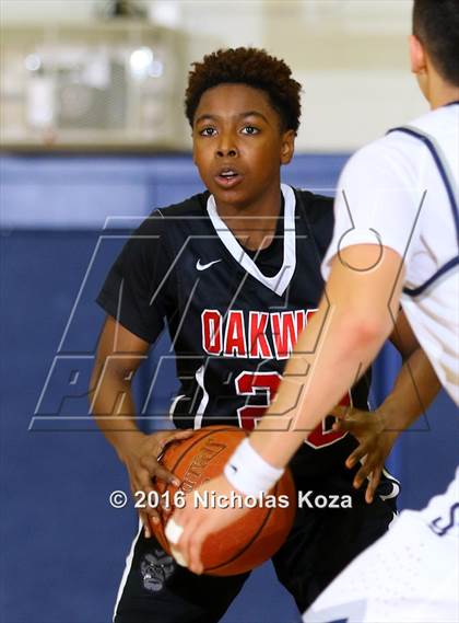 Thumbnail 2 in Oakwood vs. St. Genevieve (War on the Floor Extravaganza) photogallery.