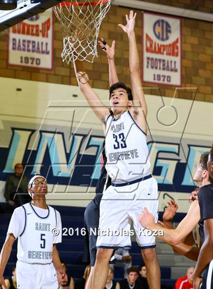 Thumbnail 1 in Oakwood vs. St. Genevieve (War on the Floor Extravaganza) photogallery.