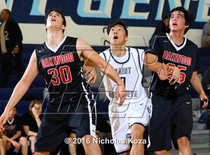 Thumbnail 2 in Oakwood vs. St. Genevieve (War on the Floor Extravaganza) photogallery.