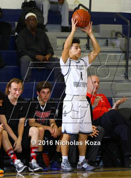 Thumbnail 3 in Oakwood vs. St. Genevieve (War on the Floor Extravaganza) photogallery.