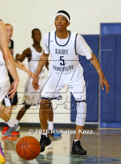 Thumbnail 3 in Oakwood vs. St. Genevieve (War on the Floor Extravaganza) photogallery.