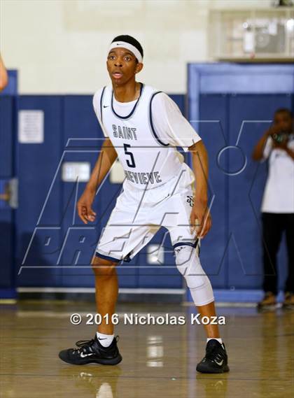 Thumbnail 1 in Oakwood vs. St. Genevieve (War on the Floor Extravaganza) photogallery.