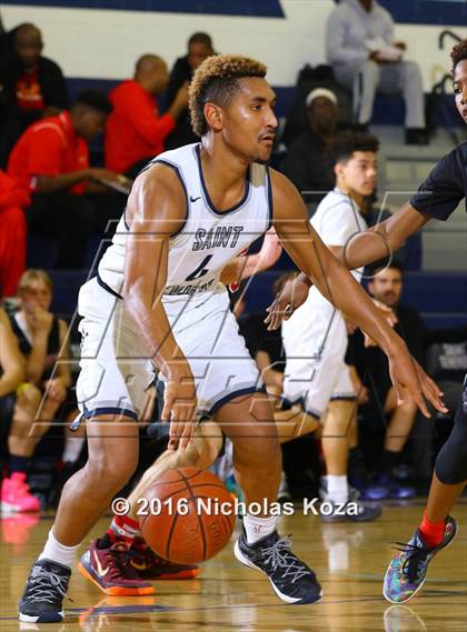 Thumbnail 2 in Oakwood vs. St. Genevieve (War on the Floor Extravaganza) photogallery.