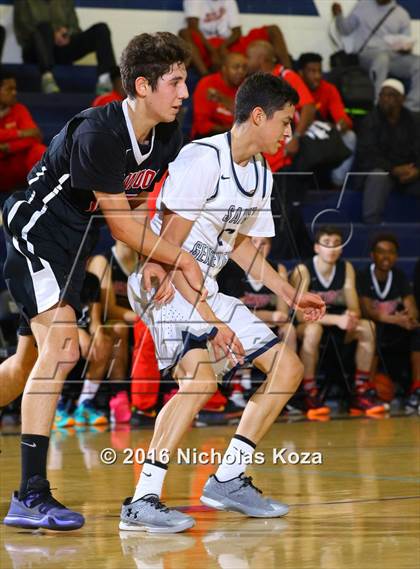 Thumbnail 2 in Oakwood vs. St. Genevieve (War on the Floor Extravaganza) photogallery.