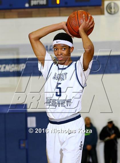 Thumbnail 3 in Oakwood vs. St. Genevieve (War on the Floor Extravaganza) photogallery.