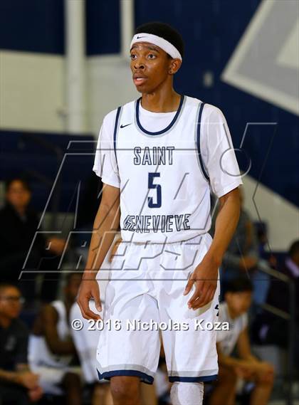 Thumbnail 1 in Oakwood vs. St. Genevieve (War on the Floor Extravaganza) photogallery.
