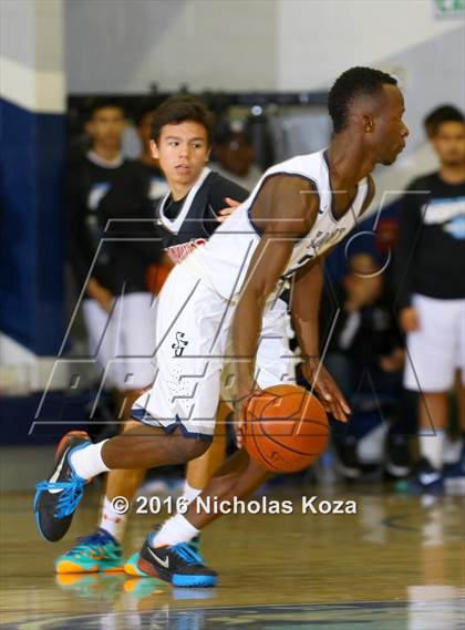 Thumbnail 1 in Oakwood vs. St. Genevieve (War on the Floor Extravaganza) photogallery.