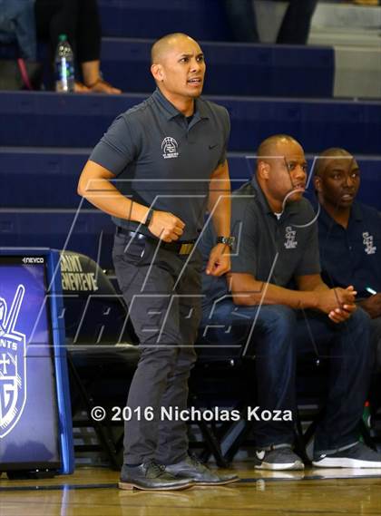 Thumbnail 1 in Oakwood vs. St. Genevieve (War on the Floor Extravaganza) photogallery.