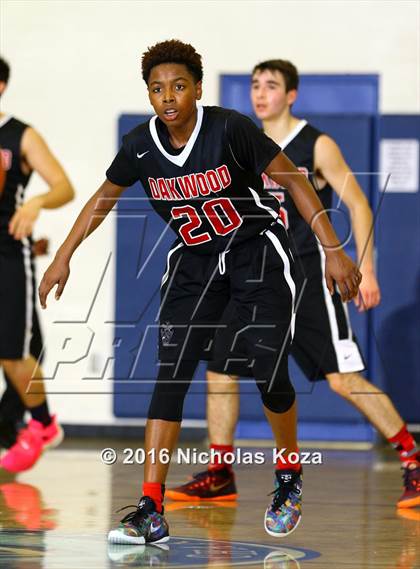 Thumbnail 2 in Oakwood vs. St. Genevieve (War on the Floor Extravaganza) photogallery.