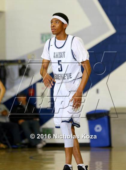 Thumbnail 2 in Oakwood vs. St. Genevieve (War on the Floor Extravaganza) photogallery.