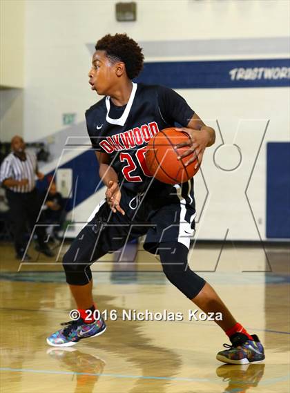 Thumbnail 3 in Oakwood vs. St. Genevieve (War on the Floor Extravaganza) photogallery.