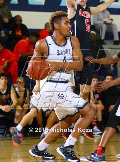 Thumbnail 1 in Oakwood vs. St. Genevieve (War on the Floor Extravaganza) photogallery.
